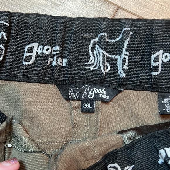Goode Roder ribbed breeches 26L - Picture 4 of 5